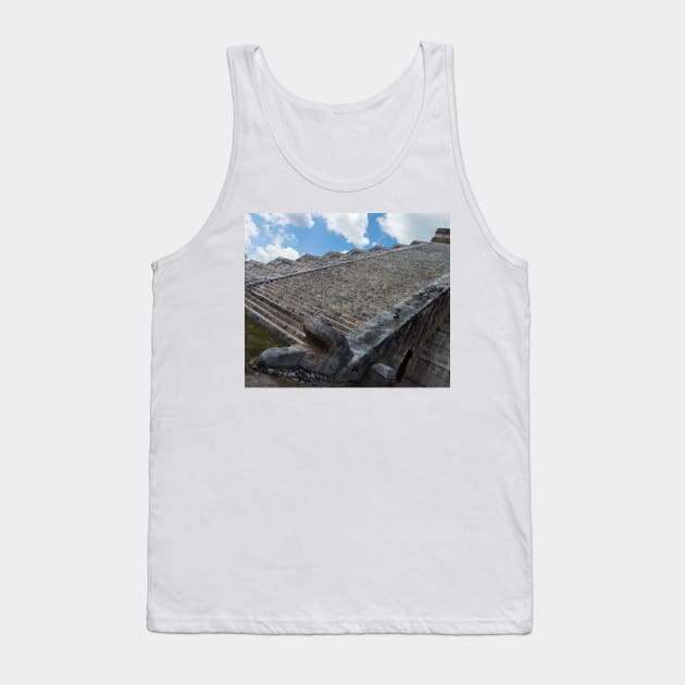 Serpent of Chichen Itza Tank Top by StevenElliot